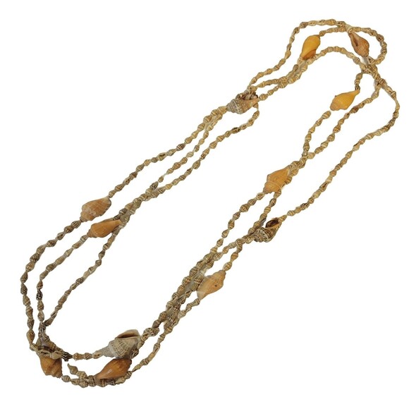 Vintage Shell Necklace Set Of Three Strings - Picture 10 of 10